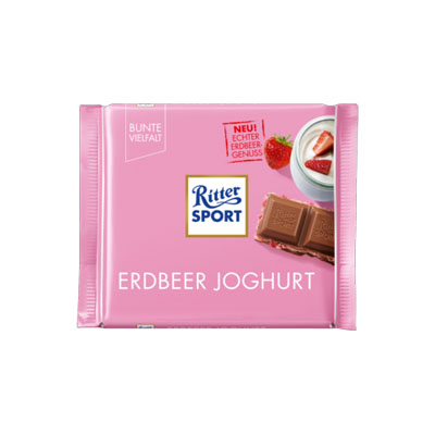 Ritter Sport Strawberry/Yogurt 瑞特斯波德草莓乳酸巧克力